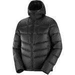 Salomon Transition Down Hoodie Mens Black