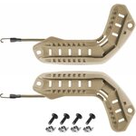 Ops-Core FAST, XP, LE, High Cut, ARC Rail with Bungees and 22mm Hardware Urban Tan