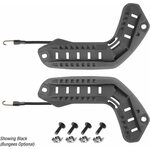 Ops-Core FAST, XP, LE, High Cut, ARC Rail with Bungees and 22mm Hardware Black