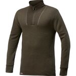 Woolpower Zip Turtleneck 200 Pine Green