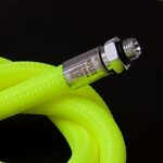 Miflex Low Pressure Hose UNF 3/8", 56 cm Yellow Fluo.