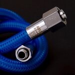 Miflex Inflation Hose, 55 cm Blue