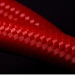 Miflex Inflation Hose, 55 cm Red