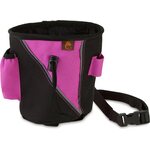 Firedog Treat Bag Large Black/pink