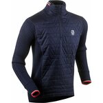 Dahlie Sweater Half Zip Comfy For Men Evening Blue