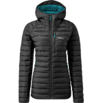 Rab Microlight Alpine Long Jacket Womens Black