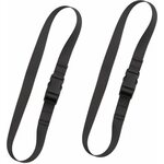 Savotta Pack Straps SR Buckle (2pcs) Black