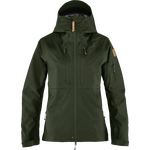 Fjällräven Keb Eco-Shell Jacket Womens Deep Forest (662)