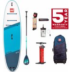 Red Paddle Co Ride 10'6" x 32" 箱 Blue/White | with Cruiser Tough Paddle