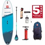Red Paddle Co Ride 10'8" x 34" paketti Blue/White | Cruiser Tough SUP-melalla