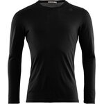 Aclima LightWool Undershirt Long Mens Jet Black