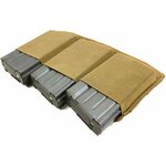 Blue Force Gear Ten-Speed Triple 308 Mag Pouch Coyote