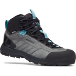 Black Diamond Mission Leather Mid WP Womens Steel Grey / Coastal Blue