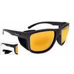 Aqua Ocean Matt Black PolarBasic Mirror Gold