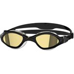 Zoggs Tiger LSR+ Titanium Black/Gray/Mirror Gold