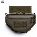 Velocity Systems Lower Abdomen Pouch With Armor Ranger Green