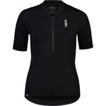 Mons Royale Cadence Half Zip Womens Black