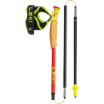 LEKI Ultratrail FX.One Superlite Bright Red - Neon Yellow - Natural Carbon