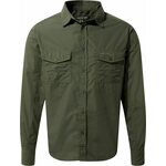 Craghoppers Kiwi Long Sleeved Shirt Mens Woodland Green