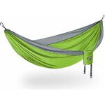 ENO DoubleNest Hammock Chartreuse / Grey
