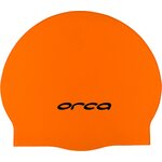 Orca Silicone Swim cap High Vis Orange
