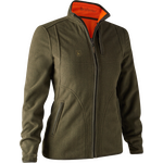 Deerhunter Pam Bonded Fleece Jacket Reversible Womens Orange