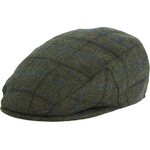 Barbour Crieff Cap Fine Green Overcheck