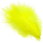 Wapsi Marabou Selected Plumes FL. Yellow
