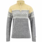 Ulvang Marius Half Zip Womens Grey Melange/Vanilla/Parsnip