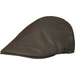 Chevalier Torre Sixpence Cap Leather Brown