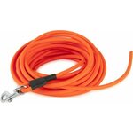 Firedog BioThane Tracking Leash 8mm Rounded Orange