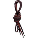Lundhags Shoe Laces 200 CM Black/Pecan