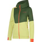 La Sportiva Mood Hoody Womens Green Banana / Forest