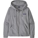 Patagonia Ahnya Full-Zip Hoody Womens Salt Grey Heather