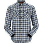 Simms Santee Flannel Mens Admiral Blue/Navy Camp Pld