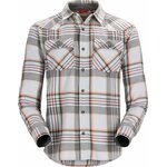 Simms Santee Flannel Mens Strl/Clay/Carbon Neo Pld