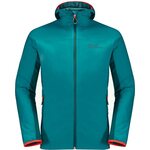 Jack Wolfskin Alpspitze Ins Hoody Mens Bay Blue
