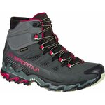 La Sportiva Ultra Raptor II Mid Leather GTX Wide Womens Charcoal/Cerise
