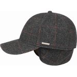 Stetson Baseball Cap Wool EarFlaps Grey
