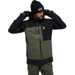 Black Diamond Recon Stretch Pro Shell Mens Black Tundra