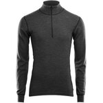 Aclima Warmwool Mockneck Mens Marengo / Jet Black
