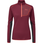 Rab Syncrino Light Fleece Pull-On Womens Deep Heather