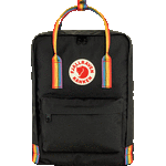 Fjällräven Kånken Rainbow Black / Rainbow Pattern (550-907)