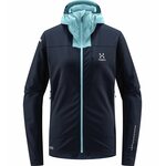 Haglöfs L.I.M Hybrid Softshell Jacket Womens Tarn Blue / Frost Blue