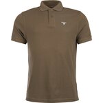 Barbour Tartan Pique Polo Dark Olive / Classic