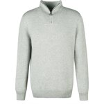 Barbour Cotton Twist Nelson Half Zip Oyster