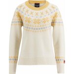 Ulvang Eio Sweater Womens Grey Melange/Vanilla/Winter Sky