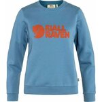 Fjällräven Logo Sweater Womens Dawn Blue / Terracotta Brown (543-243)