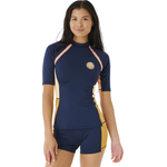 Rip Curl Mirage SS UV Rashguard Womens Navy