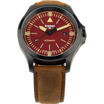 Traser P67 Officer Pro Automatic Red Leather